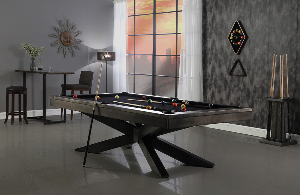 8 Felix Pool Table Plank & Hide