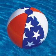 22 inch Americana Beach Ball 
