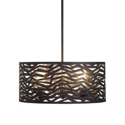 3-light outdoor pendant