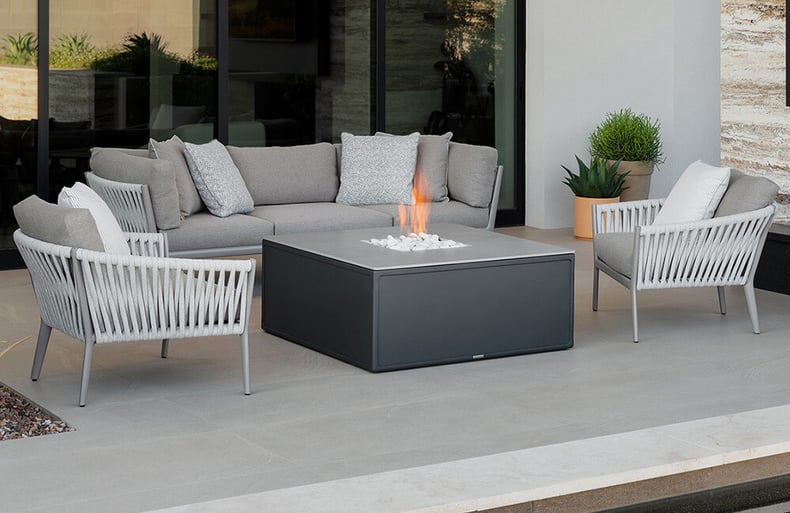 Brown Jordan Gas Fire Pit