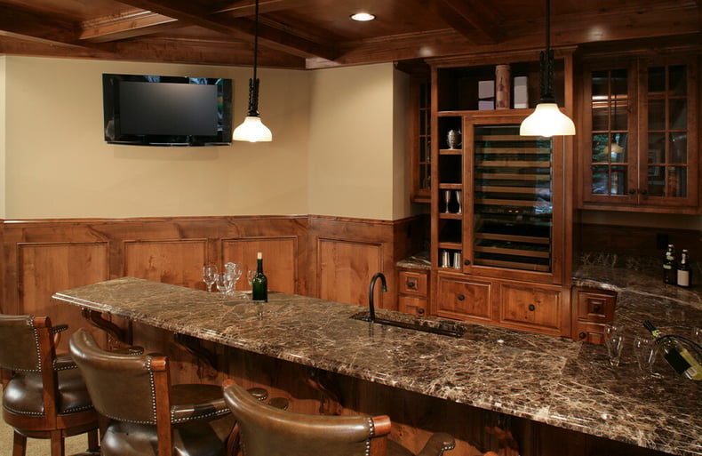 Home Basement Bar