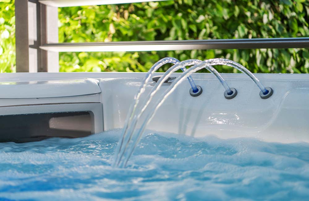 Hot Tub Clean With Jets