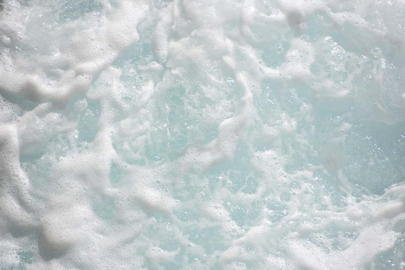 Hot Tub Water With Foam