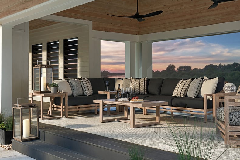 Luxury Outdoor Furniture Sectional-1