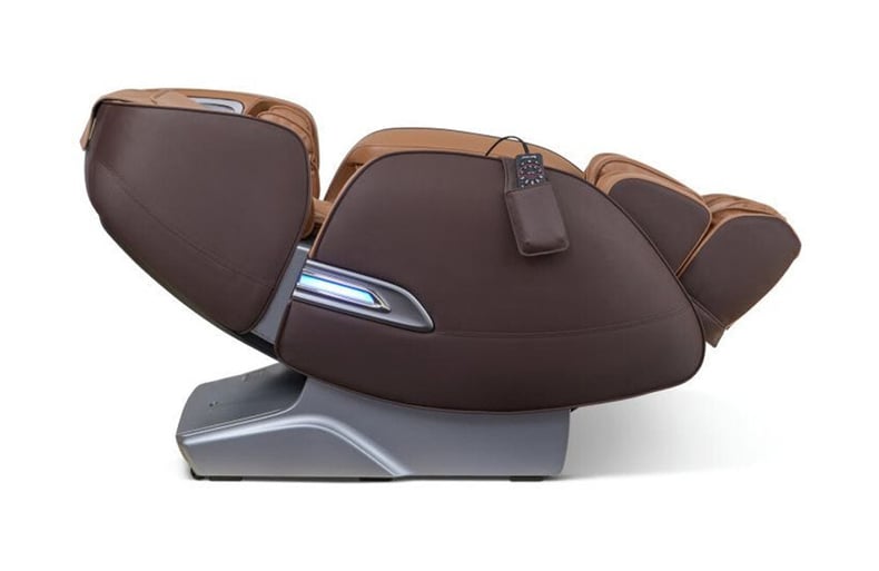 Massage Chair Brown Raised