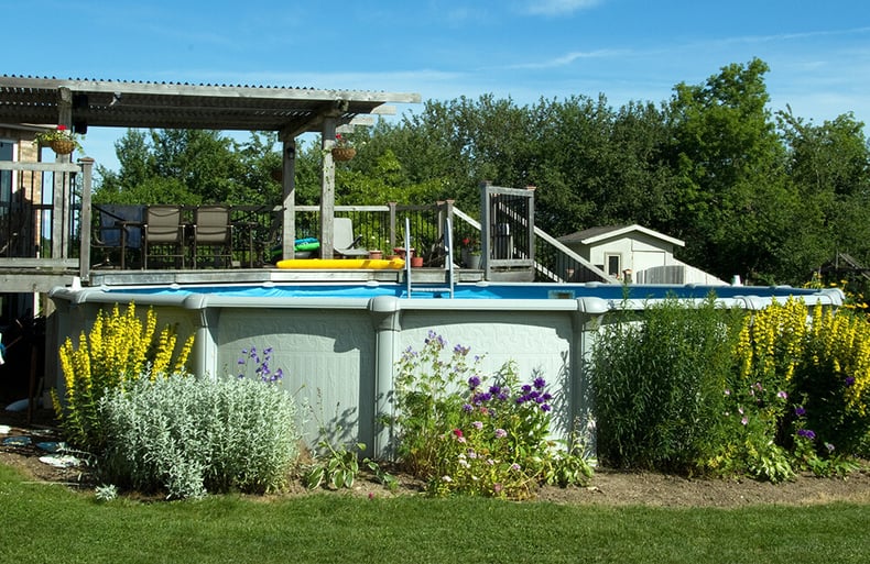 Metal Frame Above Ground Pool