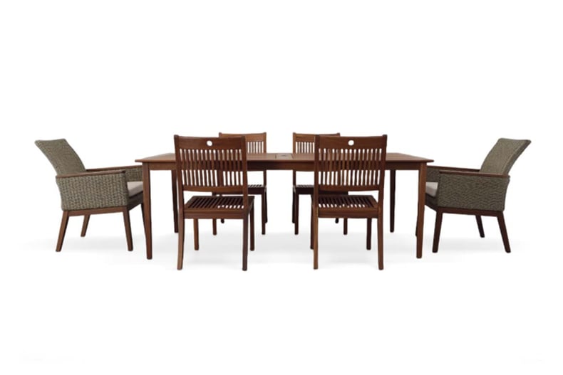 Opal 7-Piece Dining Set Outdoor