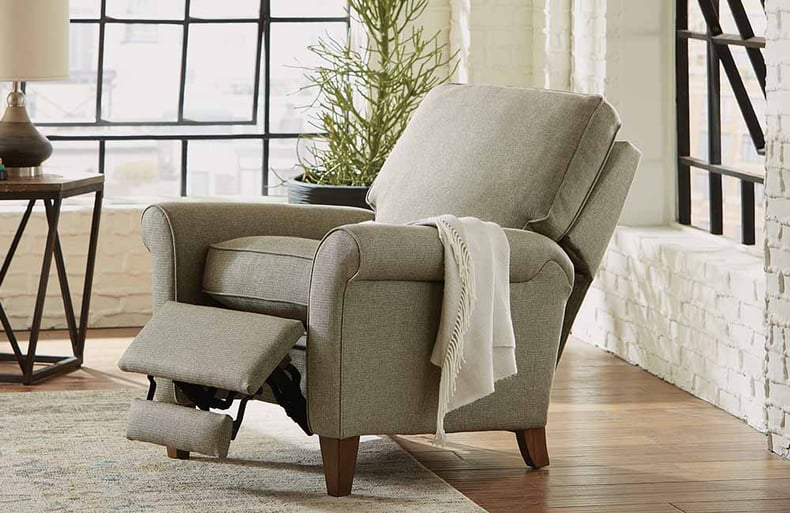 Palliser Green Fabric Recliner