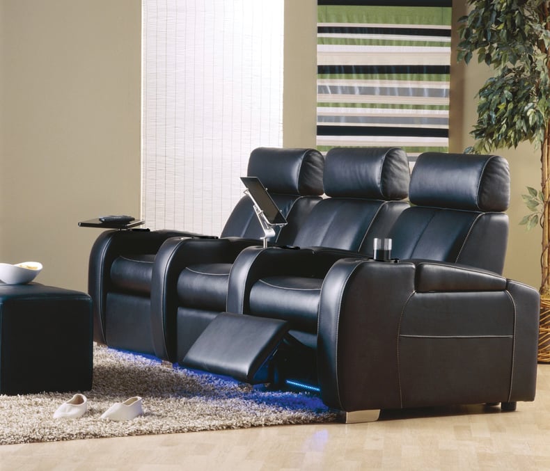 Palliser_Indianapolis_Right_3_Seat_Black