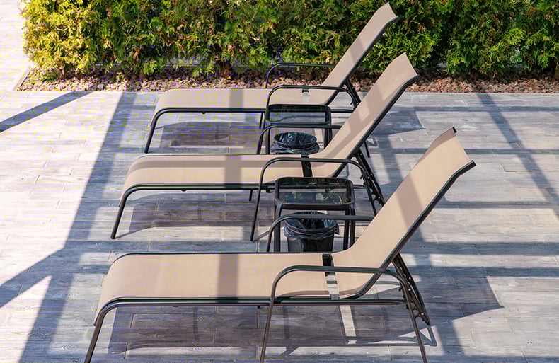 Sling Patio Chaise
