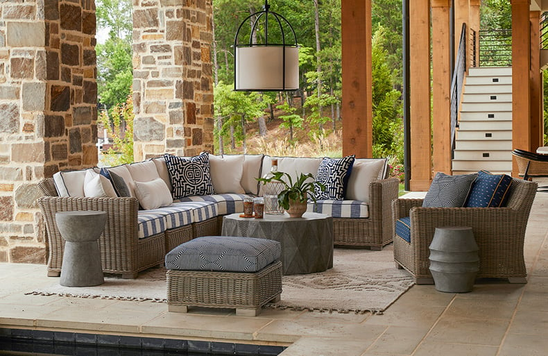 Warm Outdoor Patio Furniture