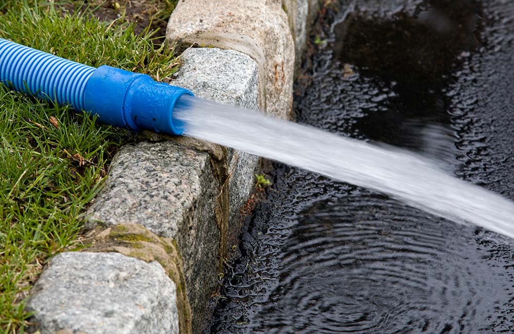 Draining Above Ground Pool Water