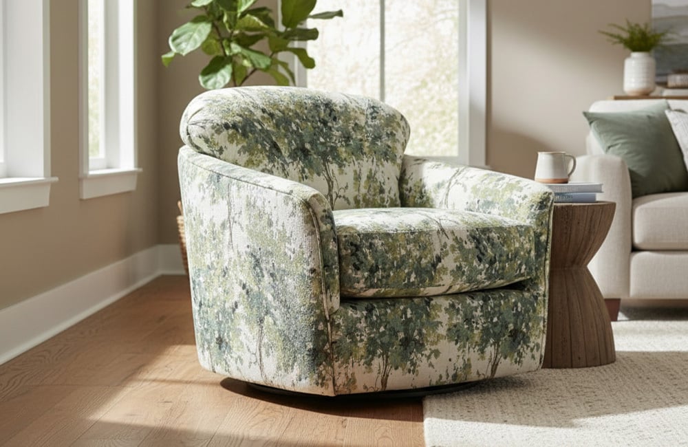 Quality Indoor Furniture Swivel Rocker