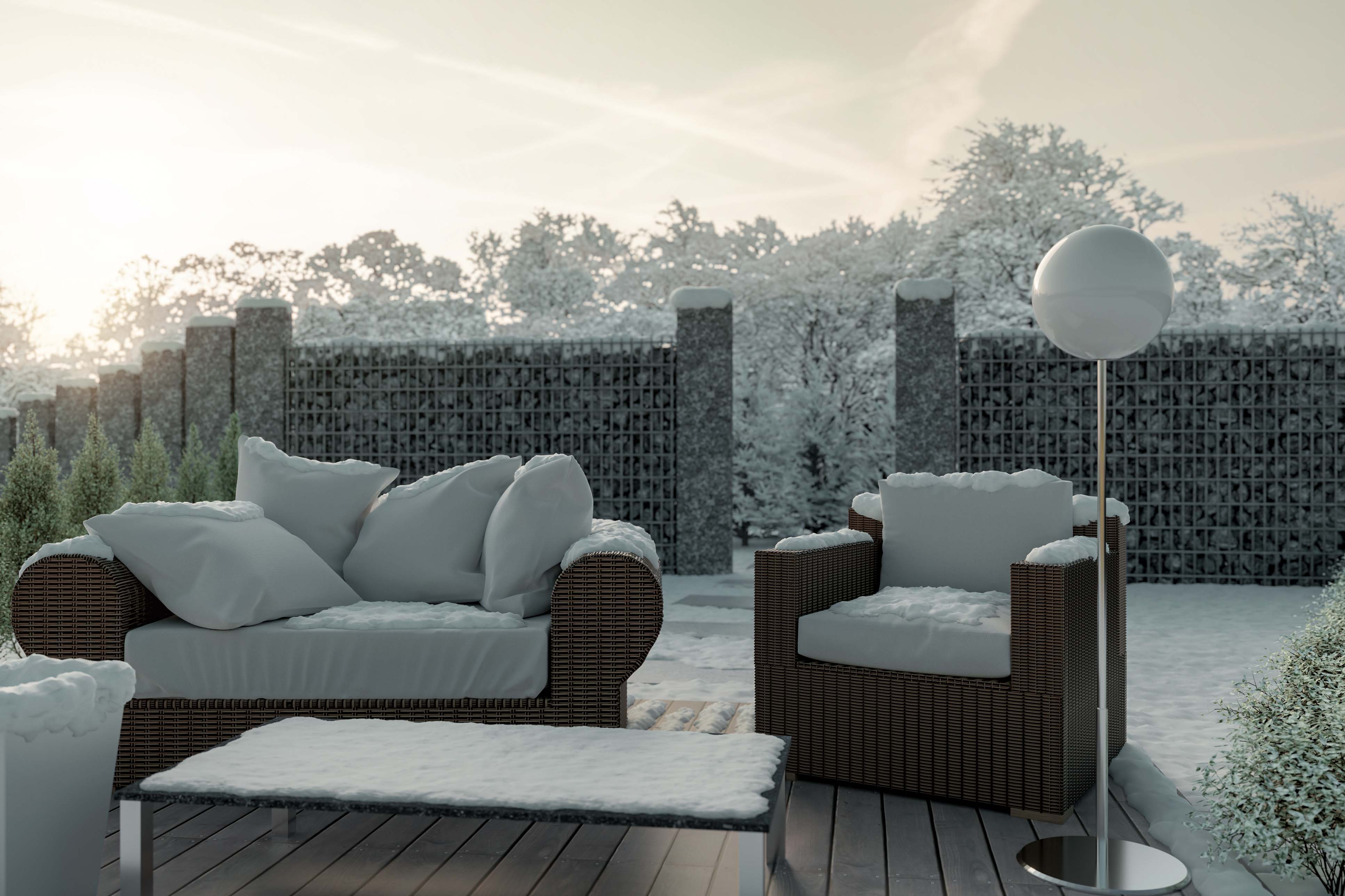Outdoor Patio Furniture During Winter