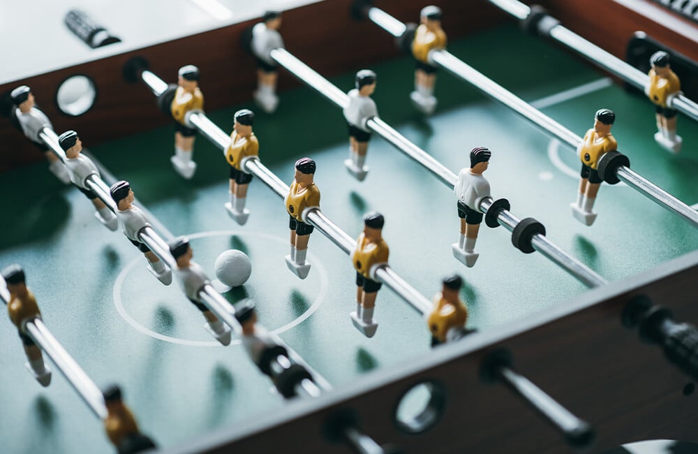 Indoor Foosball Table